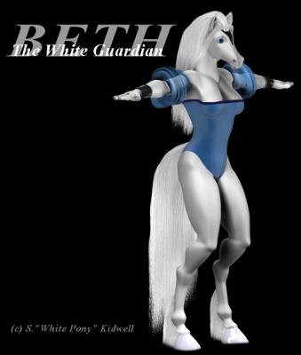 Beth, the White Guardian by Scudder Kidwell