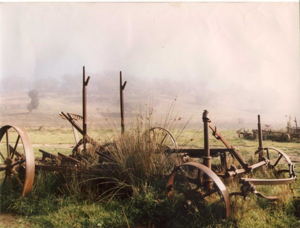 Old ploughs, Autumn 1985