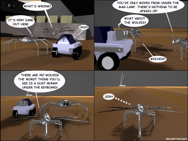 on graphic enabled browsers, the image /batty/bugs/comics/20040318.jpg would be displayed here