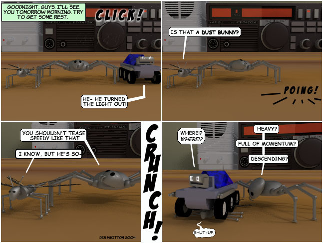 on graphic enabled browsers, the image /batty/bugs/comics/20040704.jpg would be displayed here
