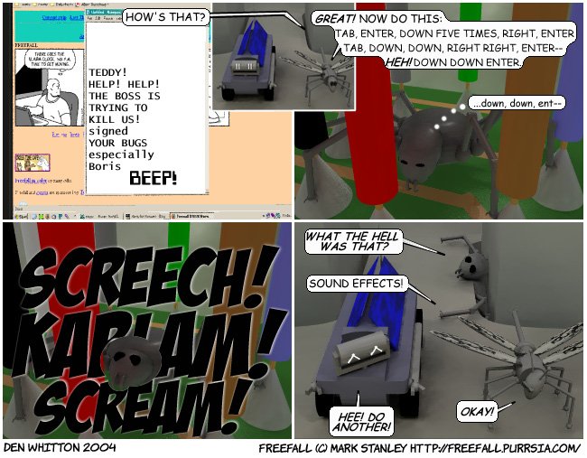 on graphic enabled browsers, the image /batty/bugs/comics/20041127.jpg would be displayed here