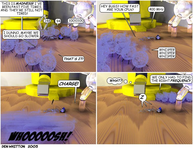 on graphic enabled browsers, the image /batty/bugs/comics/20050205.jpg would be displayed here