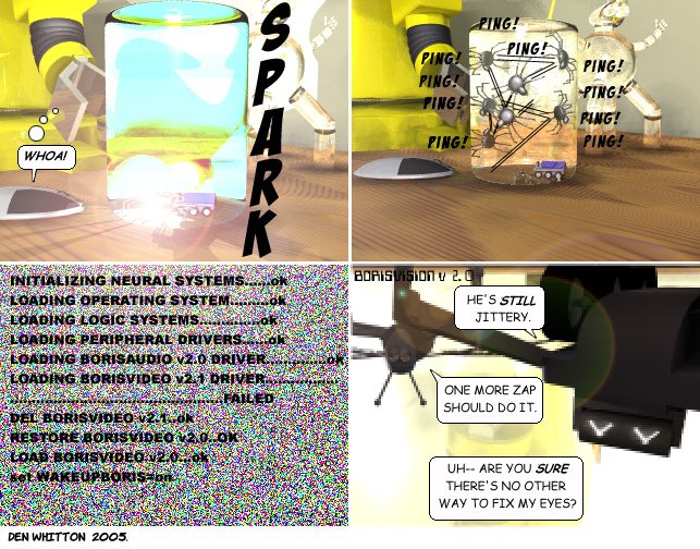 on graphic enabled browsers, the image /batty/bugs/comics/20050312.jpg would be displayed here