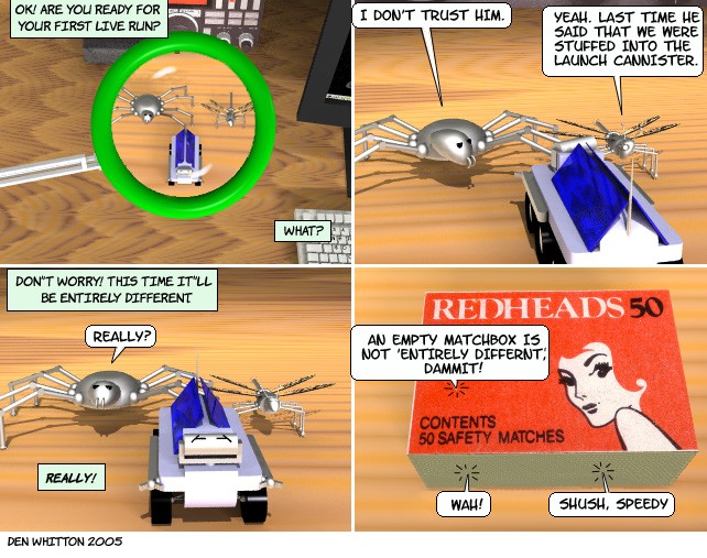 on graphic enabled browsers, the image /batty/bugs/comics/20050709.jpg would be displayed here