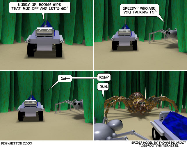 on graphic enabled browsers, the image /batty/bugs/comics/20050917.jpg would be displayed here