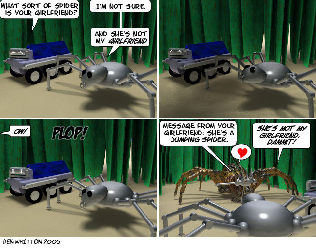 on graphic enabled browsers, the image /batty/bugs/comics/20051015.jpg would be displayed here