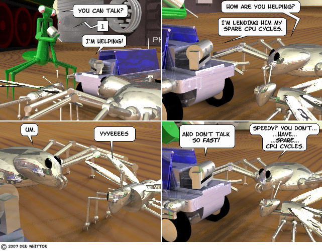 on graphic enabled browsers, the image /batty/bugs/comics/20070922.jpg would be displayed here