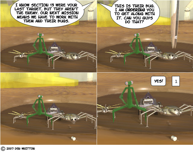 on graphic enabled browsers, the image /batty/bugs/comics/20071201.jpg would be displayed here