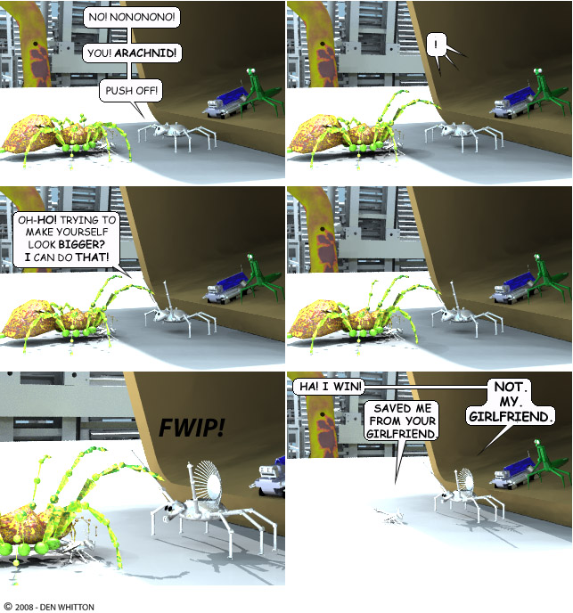 on graphic enabled browsers, the image /batty/bugs/comics/20080830.jpg would be displayed here